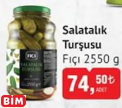 FIÇI SALATALIK  TURŞUSU